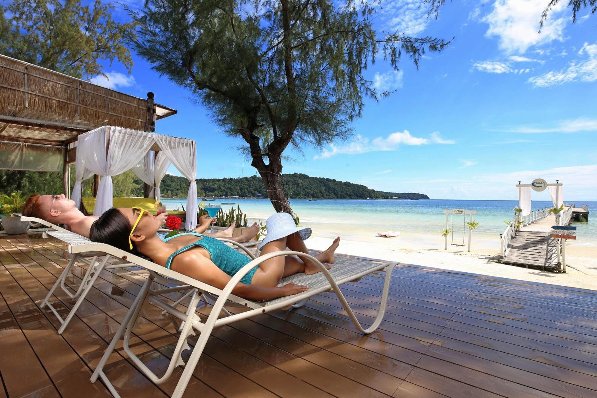 Eden Beach Resort By Ehm Koh Rong Sanloem Exterior foto
